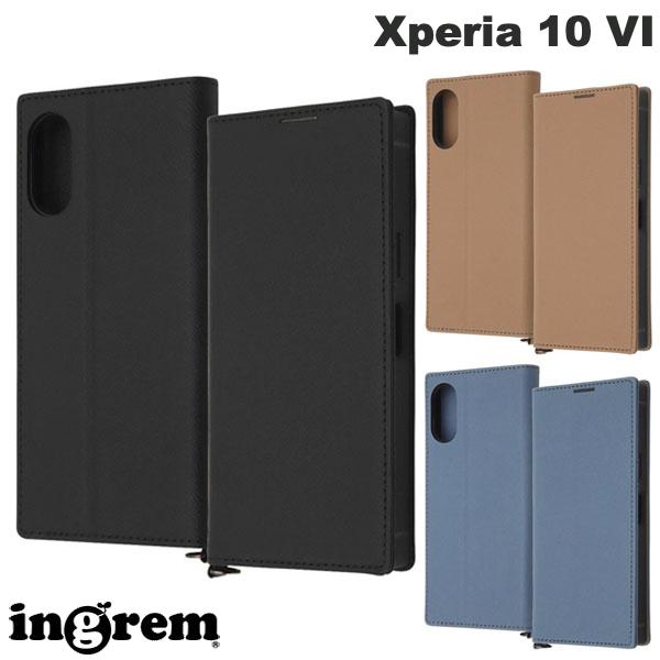 Rakuten - ［2024］ ingrem Xperia 10 VI 耐衝撃 手帳型レザーケース KAKU Durable イングレム (アンドロイドスマホケース・カバー) エクスペリア