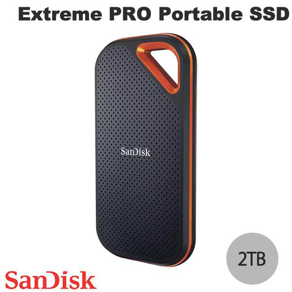SanDisk 2TB Extreme PRO ポータブルSSD 海外パッケージ # SDSSDE81-2T00-G25 サンディスク (外付けSSD)