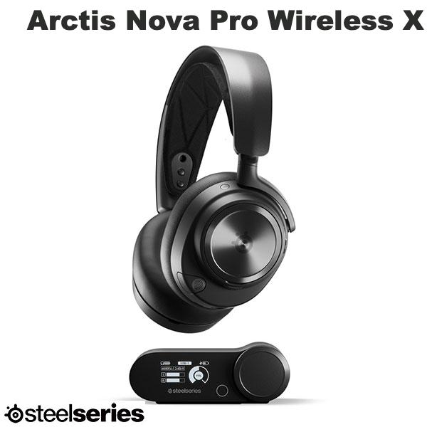 【マラソン★1000円OFFクーポン対象】 SteelSeries Arctis Nova Pro Wireless X Xbox ハイレゾ対応 有線 / 2.4GHz / Bluetooth 5.0 ワイヤレス ゲーミングヘッドホン # 61521 スティールシリーズ (ヘッドセット RFワイヤレス)
