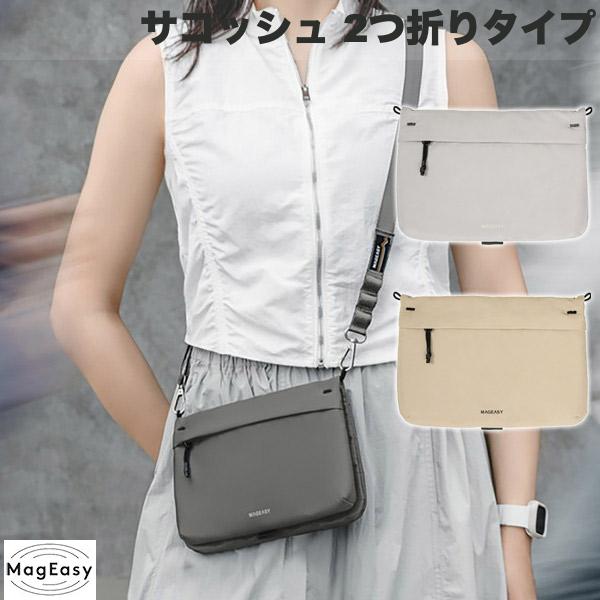 [トラベル]ストラップ別売 MagEasy 2L SACOCHE 大容量サコッシュ マグイージー (バ...