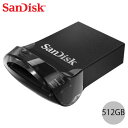 SanDisk 512GB Ultra Fit 400MB/s USB 3.1 (Gen 1) フラッシュメモリー 海外パッケージ # SDCZ430-512G-G46 サンディスク (USBメモリー)