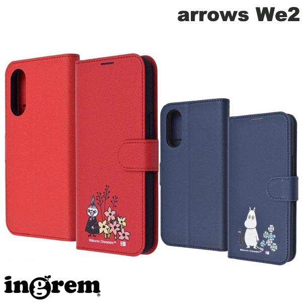 Rakuten - ［2024］ ingrem arrows We2 ムーミン 手帳型レザーケース シンプル マグネット イングレム (アンドロイドスマホケース・カバー) キャラクター かわいい