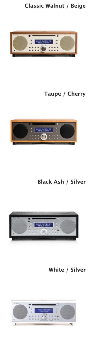 ［楽天ランキング1位獲得］ Tivoli Audio Music System BT Generation 2 Bluetooth 5.0 ワイヤレス ステレオ CD プレイヤー AM/FM デジタルラジオ スピーカー チボリオーディオ おしゃれ MSYBT ウォールナット ベージュ トープ チェリー ブラックアシュ シルバー ホワイト kitcut-10118108 Apple専門店 キットカット サンプル画像2