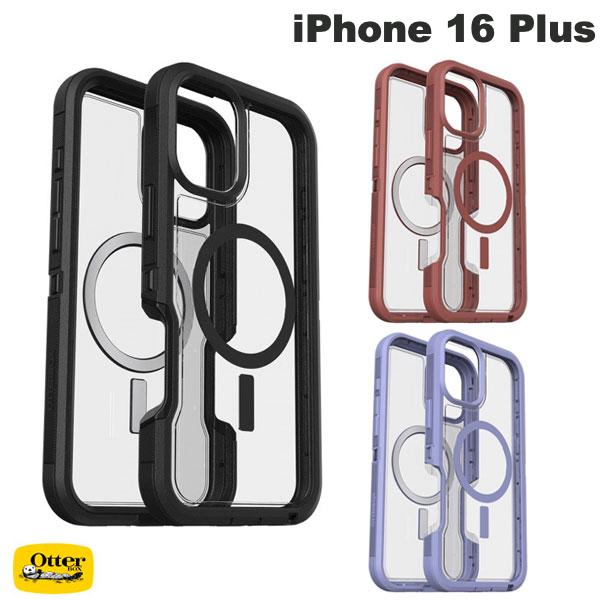 [2024] OtterBox iPhone 16 Plus DEFENDER XT Clear (디펜더) 내충격 MagSafe 대응 오터 박스 (스마트폰 케이스 커버) 마그넷