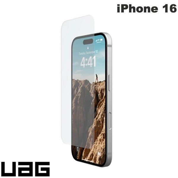 ［2024］ UAG iPhone 16 GLASS SCREEN SHIELD ガラスフィルム 0.6mm # UAG-IPH24MB-SP ユーエージー (スマホ用液晶保護ガラスフィルム) URBAN ARMOR GEAR