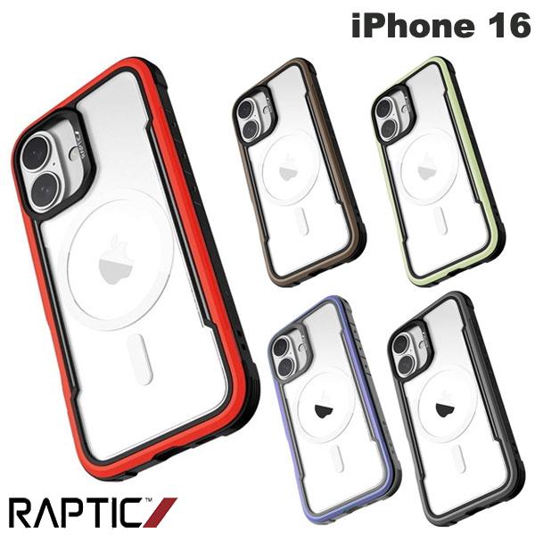 RAPTIC iPhone 16 Shield MagSafe対応 耐衝撃ハイブリッドケース ラプティック (スマホケース・カバー) マグネット