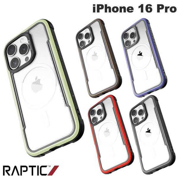 ［2024］ RAPTIC iPhone 16 Pro Shield MagSafe対応 耐衝撃ハイブリッドケース ラプティック (スマホケース・カバー) マグネット