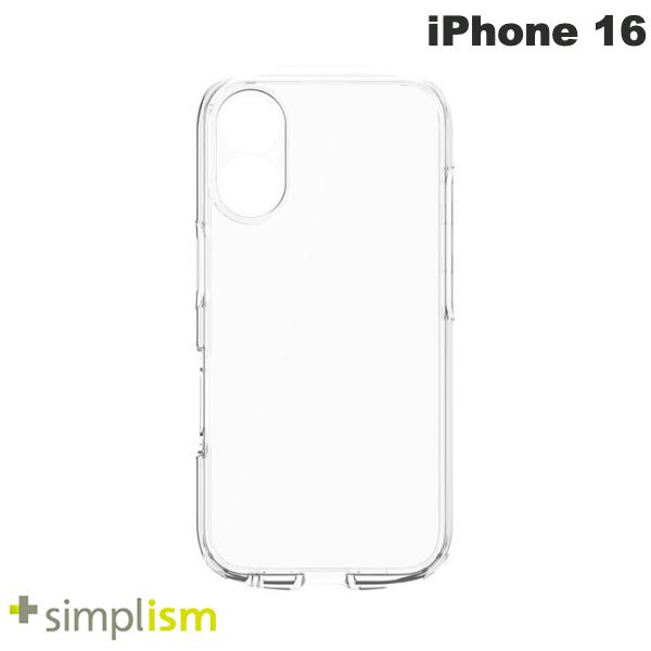[2024] 트리니티 Simplism iPhone 16 LIGHT SHIELD Solid 초정밀 설계 충격 흡수 하이브리드 클리어 케이스 클리어 # TR-IP24M2-LDSL-CLCL 심플리즘(스마트폰 케이스 커버)
