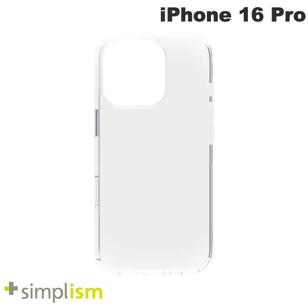 ［2024］トリニティ Simplism iPhone 16 Pro GLASSICA 背面ガラスケース クリア # TR-IP24M3-CGC-PCCCL シンプリズム (スマホケース・カバー)
