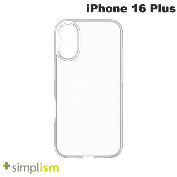 트리니티 Simplism iPhone 16 Plus Turtle Solid 초정밀 설계 하이브리드 케이스 클리어 # TR-IP24L2-TTSL-CL 심플리즘 (스마트 케이스 커버)
