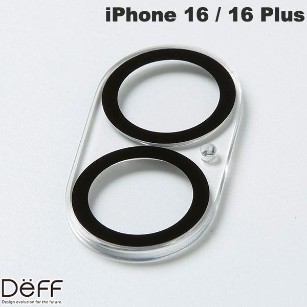 樂天商城 - ［2024］ Deff iPhone 16 / 16 Plus CLEAR CAMERA LENS COVER クリア # DG-IP24GAC3CR ディーフ (カメラレンズプロテクター)