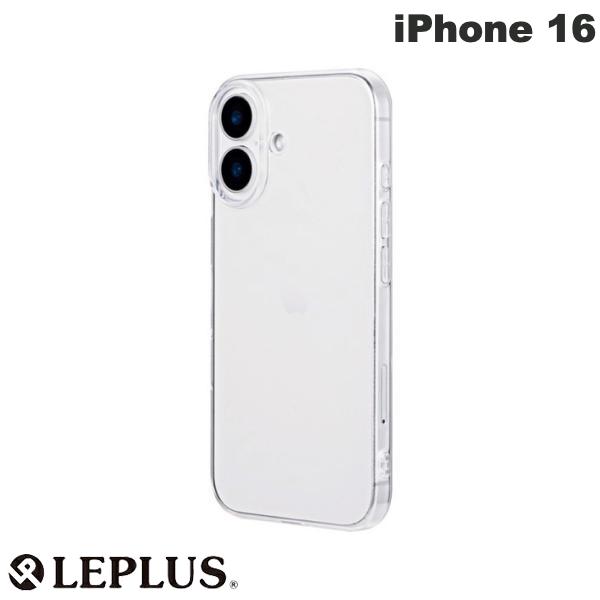 [2024] LEPLUS iPhone 16 Soft Case UTILO Soft Clear # LN-IM24CSTCL LEPLUS (Smartphone Case/Cover)