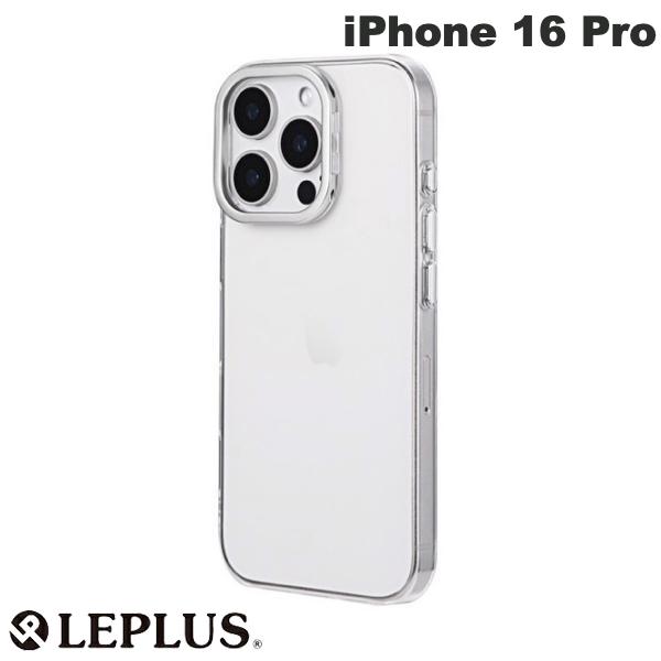 [2024] LEPLUS iPhone 16 Pro Hybrid Case with Stand, mycam Stand, Silver # LN-IP24MCSSV (Smartphone Case/Cover)