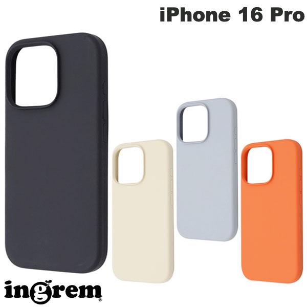 乐天商城 - ［2024］ ingrem iPhone 16 Pro 衝撃吸収 バンパー マット ハイブリッドシリコン ソフトケース イングレム (スマホケース・カバー)