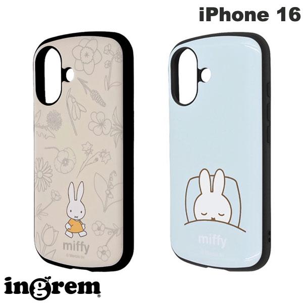 ingrem iPhone 16 미피 슈퍼! 보호 케이스 MiA 충격 흡수 범퍼 하이브리드 케이스 잉글렘 (스마트폰 케이스·커버) 캐릭터 귀여운
