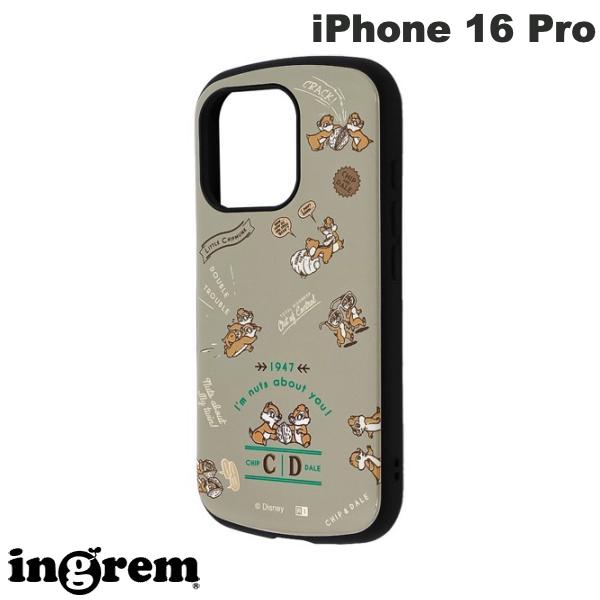 [2024] ingrem iPhone 16 Pro 디즈니 슈퍼! 보호 케이스 MiA 충격 흡수 범퍼 하이브리드 케이스 칩&데일_베스트 프렌즈 잉글렘 (스마트폰 케이스·커버) 캐릭터 귀여운