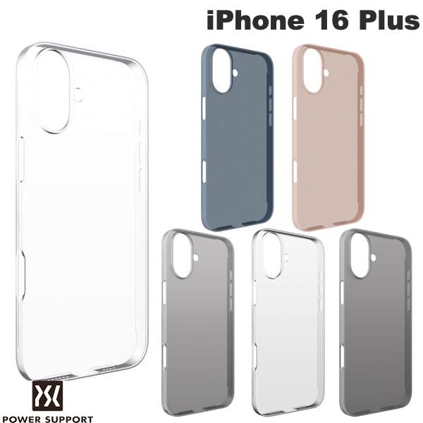 [2024] PowerSupport iPhone 16 Plus Air Jacket (Smartphone Case/Cover) ts0509