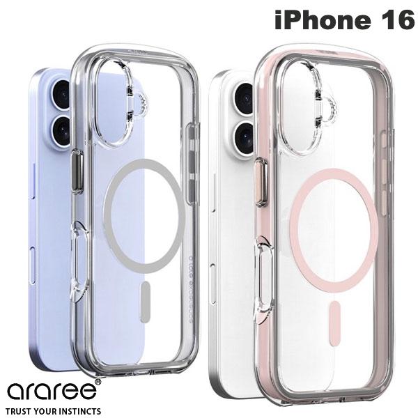 Rakuten - 【在庫限り】［2024］ araree iPhone 16 DUPLE M AIR MagSafe対応ケース アラリー (スマホケース・カバー) マグネット