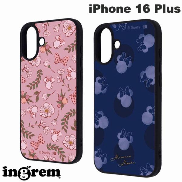 Rakuten - ［2024］ ingrem iPhone 16 Plus ディズニー maru 衝撃吸収 バンパー ハイブリッドケース イングレム (スマホケース・カバー) キャラクター かわいい