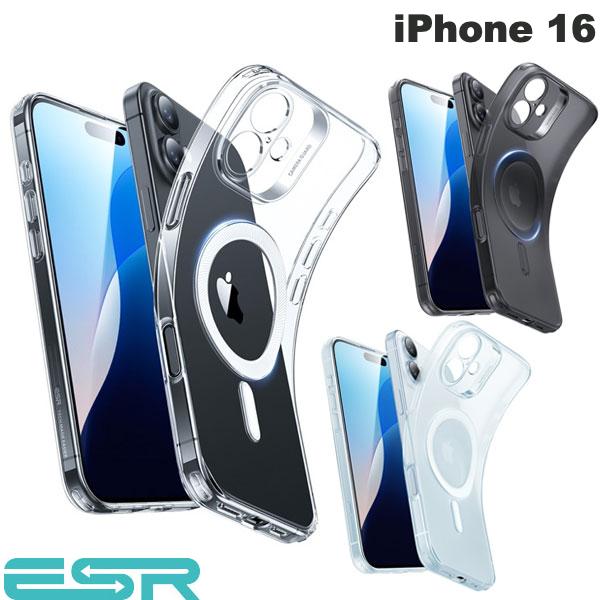 [2024] [국내 정규품] ESR iPhone 16 Zero Clear Case HaloLock MagSafe 대응 초박형 TPU 소재 케이스(스마트폰 케이스·커버) 예스얼