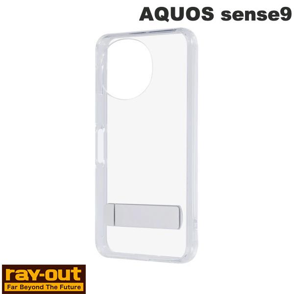乐天商城 - ［2024］ Ray Out AQUOS sense9 Like standard スタンド付き 衝撃吸収 バンパー ハイブリッドケース クリア # RT-AQM5STA1/CM レイアウト (アンドロイドスマホケース・カバー) アクオス センス