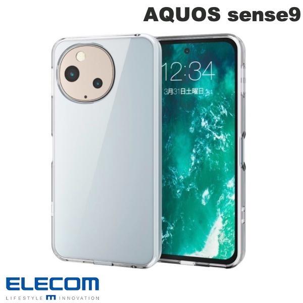 乐天商城 - ［2024］ELECOM エレコム AQUOS sense9 ハイブリッドケース 極み クリア # PM-S244HVCKCR エレコム (アンドロイドスマホケース・カバー) アクオス センス