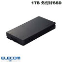 ELECOM エレコム 1TB 外付けSSD ポータブル USB 40Gbps(USB4)対応 Type-C ブラック # ESD-EHA1000GBK エレコム (外付けSSD)(2)
