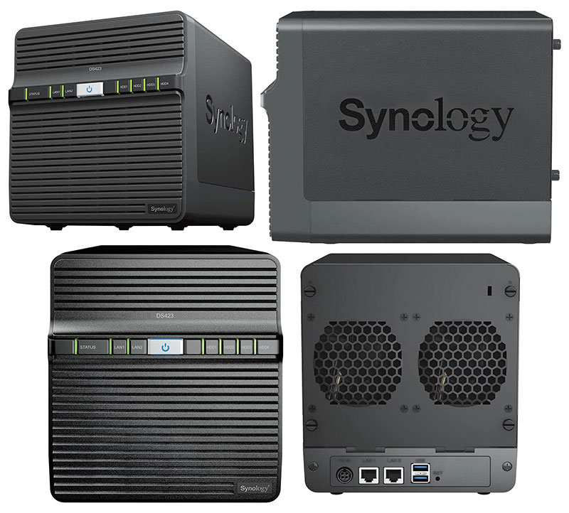 Synology DiskStation 4ベイNASキット Value series DS423 # DS423 シノロジー - Image 2
