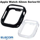 ELECOM エレコム Apple Watch 42mm Series 10 ソフトバンパー (アップルウォッチケース カバー)