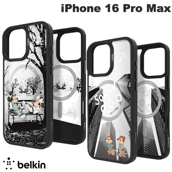BELKIN iPhone 16 Pro Max SheerForce MagSafe対応保護ケース ディズニー ミッキー&フレンズ限定モデル ベルキン (スマホケース・カバー) キャラクター かわいい