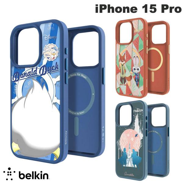 BELKIN iPhone 15 Pro SheerForce MagSafe対応保護ケース ディズニー限定モデル ベ...