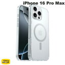 OtterBox iPhone 16 Pro Max Symmetry Clear Camera Control Premium Button (シンメトリー) 耐衝撃 Clear # 77-97822 オッターボックス (スマホケース・カバー) カメラコントロールカバー付