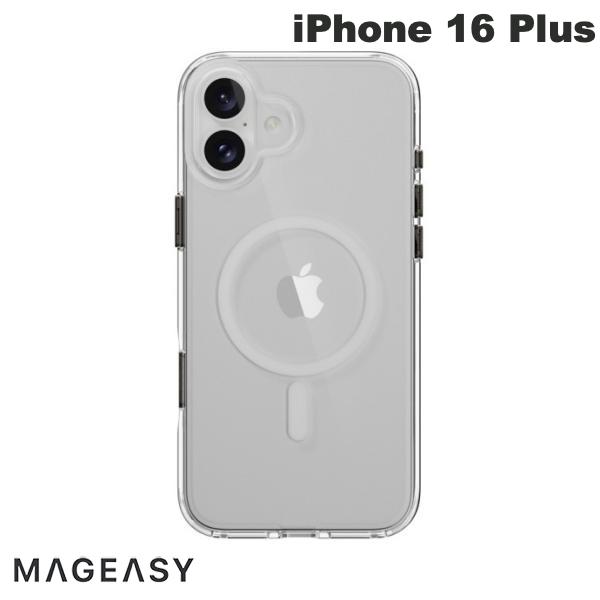 Rakuten - ［2024］ MagEasy iPhone 16 Plus Bright M C MagSafe対応 カメラコントロールカバー付き 耐衝撃ケース Transparent # ME_IPBCSPCB1_TR マグイージー (スマホケース・カバー)