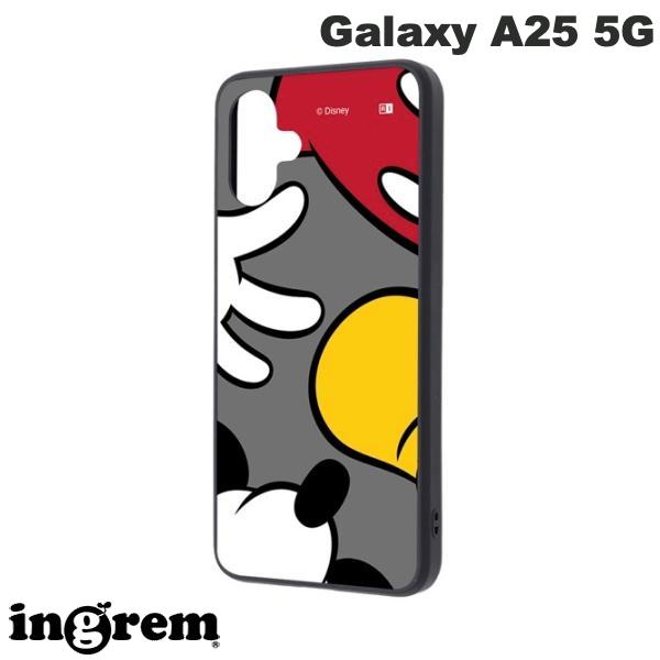 Rakuten - ［2025］ ingrem Galaxy A25 5G ディズニー maru 衝撃吸収 バンパー ハイブリッドケース ミッキーマウスカラー_1 # IQ-DGA25K4TB/MK26 イングレム (アンドロイドスマホケース・カバー) キャラクター かわいい