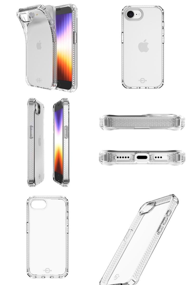 ［2026］ ITSKINS iPhone 17e / 16e SPECTRUM R CLEAR TPU製ケース Transparent # IT_IS4CSPTSC_TR イッツキンズ (スマホケース・カバー) 3
