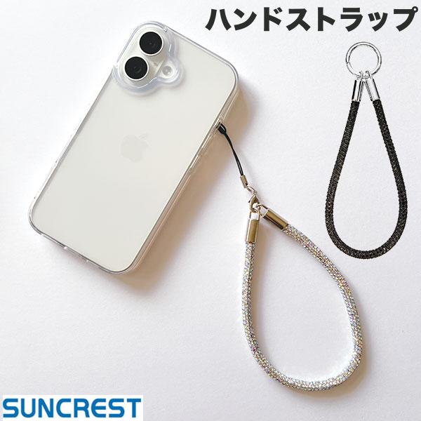 Retro - SUNCREST ハンドストラップ ラインストーン サンクレスト (ストラップ) iPhone スマホ