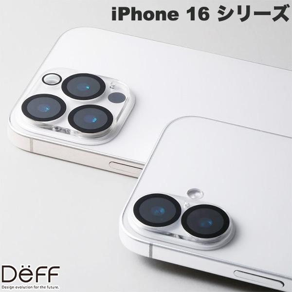 Rakuten - ［2024］ Deff iPhone 16 / 16 Pro / 16 Plus / 16 Pro Max CLEAR CAMERA LENS COVER クリア ディーフ (カメラレンズプロテクター)
