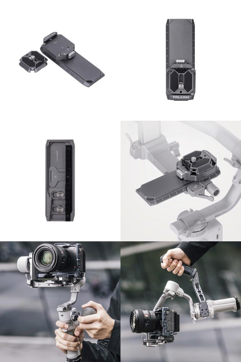 FALCAM F38 DJI RS4 Mini用 クイックリリースキット # FC5201 ファルカム (クイックシュー) 2