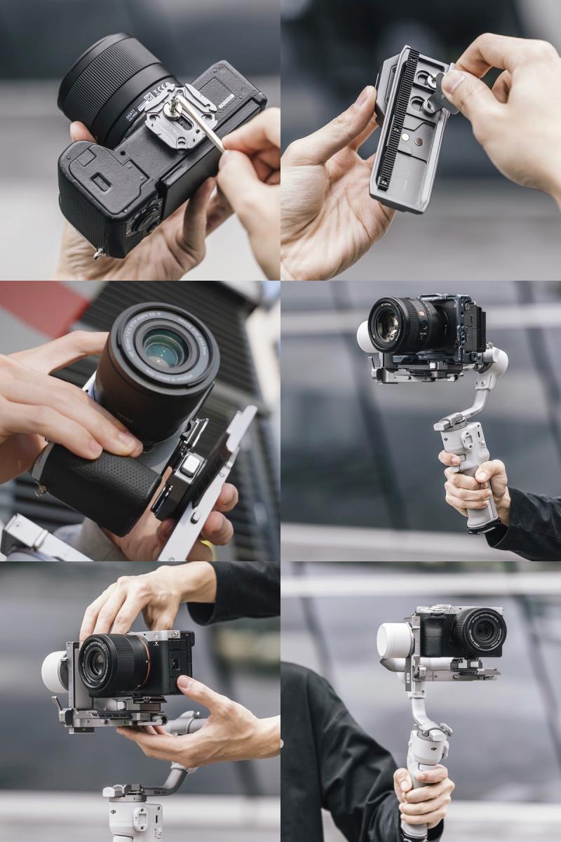 FALCAM F38 DJI RS4 Mini用 クイックリリースキット # FC5201 ファルカム (クイックシュー) 3