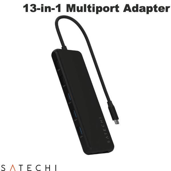 【BF★500円OFFクーポン対象】 ［期間限定セール〜12/1まで］ Satechi 13-in-1 USB-C Triple Display Mu..