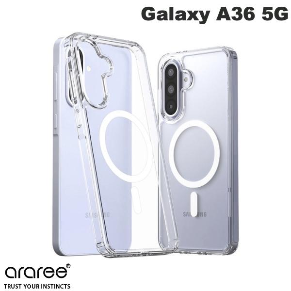 樂天商城 - ［2025］ araree Galaxy A36 5G MagSafe対応 クリアケース DUPLE M クリア # AR27963GA36 アラリー (アンドロイドスマホケース・カバー)