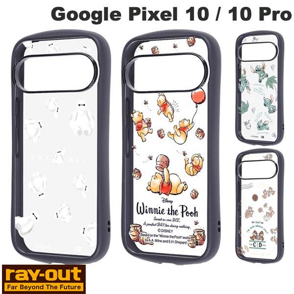 [2025] Ray Out Google Pixel 10 / 10 Pro 디즈니 Pufful 내충격 하이브리드 케이스 레이아웃 (안드로이드 스마트폰 케이스 커버) 베이맥스 푸씨 스티치 칩&데일 캐릭터 귀여운