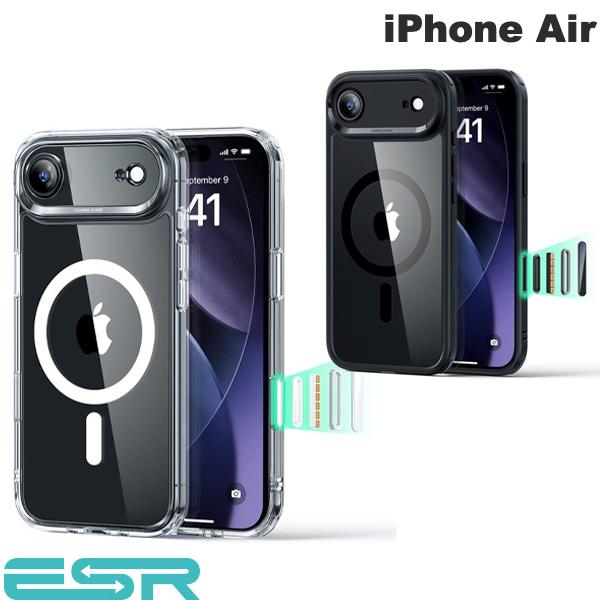 [Domestic Genuine Product] [2025] ESR iPhone Air Classic MagSafe Compatible Clear Case (Smartphone Case/Cover) ESR Transparent Shockproof with Camera Control Cover
