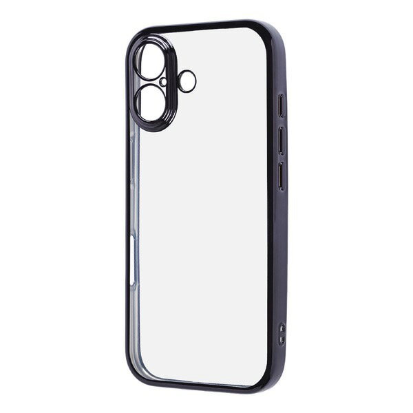 樂天商城 - ［2025］ Ray Out iPhone 17 ソフトケース 精密設計 フレームメッキ ブラック # RT-P52PFC2/BM レイアウト (スマホケース・カバー)