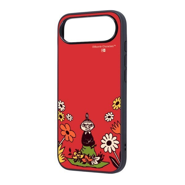 Rakuten - ［2025］ ingrem iPhone Air ムーミン maru 衝撃吸収 バンパー ハイブリッドケース リトルミイ&お花 # IQ-AP54K4TB/MT24 イングレム (スマホケース・カバー)