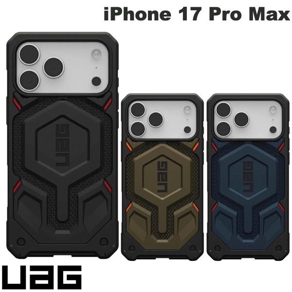 [2025] UAG iPhone 17 Pro Max MONARCH PRO KEVLAR (모나크 프로) 컴포지트 케이스 MagSafe 대응 유에이지 (스마트폰 케이스·커버) 경량 낙하 보호 충격 흡수 근사한 남성 아웃도어 터프