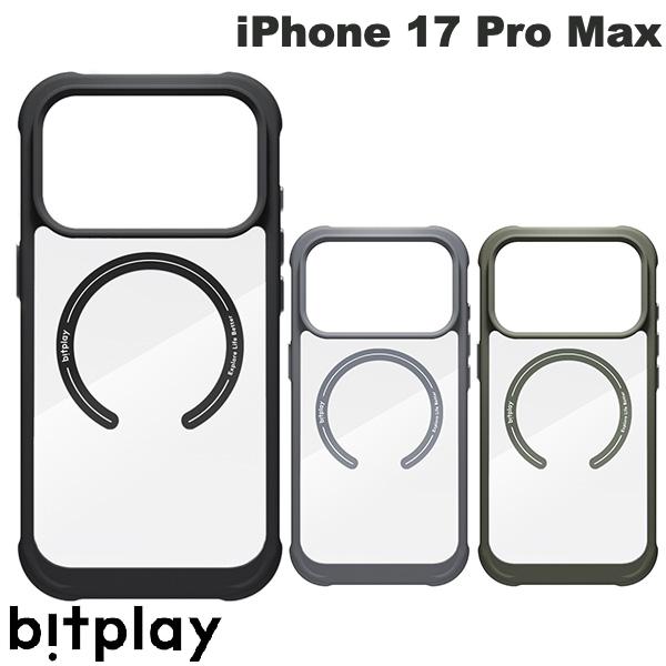 [2025] bitplay iPhone 17 Pro Max Wander Case MagSafe Compatible bitplay (Smartphone Case/Cover) High Transparency Slim Lightweight Shockproof
