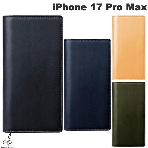 Rakuten - ［2025］ ABBI SIGNATURE iPhone 17 Pro Max LISCIO イタリアンレザー MagSafe対応 ダイアリーケース 本革 アビー シグネチャ (スマホケース・カバー) リスシオ 日本の職人が作る 牛革 天然皮革 自然の風合い スムースレザー プレゼント