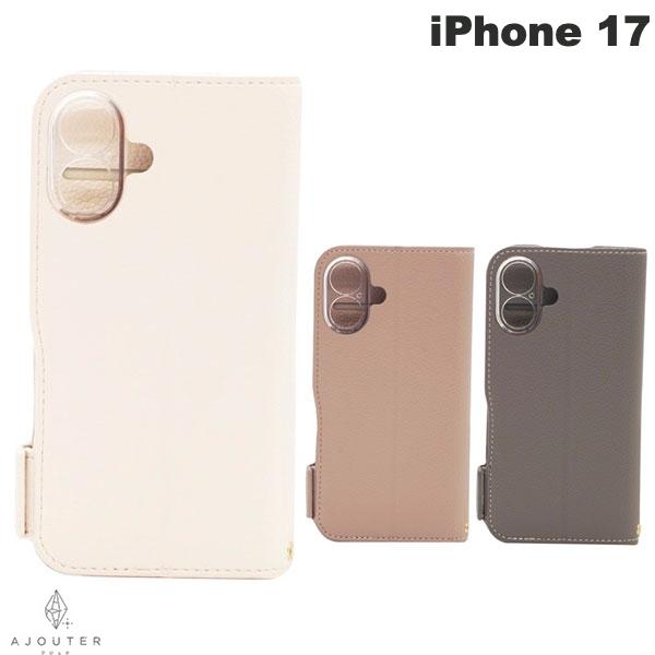 Rakuten - ［2025］トリニティ Ajouter iPhone 17 [FlipNote] 耐衝撃フリップノートケース アジュテ (スマホケース・カバー) 女性向け