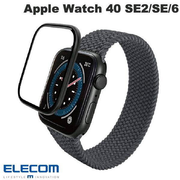Rakuten - ELECOM エレコム Apple Watch 40mm SE 3 / 2 / 1 / Series 6 フルカバーガラスフィルム 高透明 極薄 貼付治具付 # AW-23EFLGS2R エレコム (アップルウォッチ用保護フィルム)